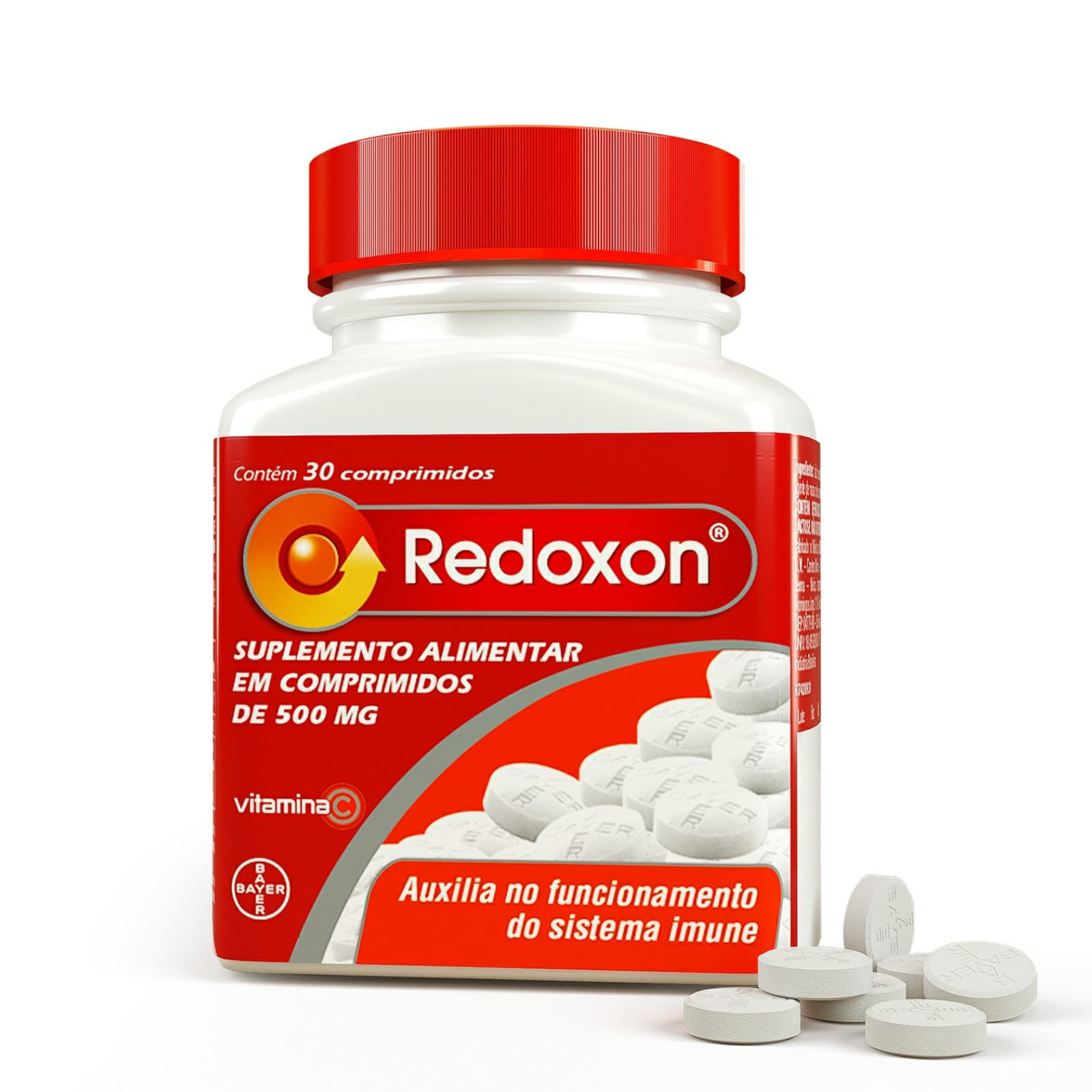 Redoxon 500mg Vitamina C com 30 Comprimidos