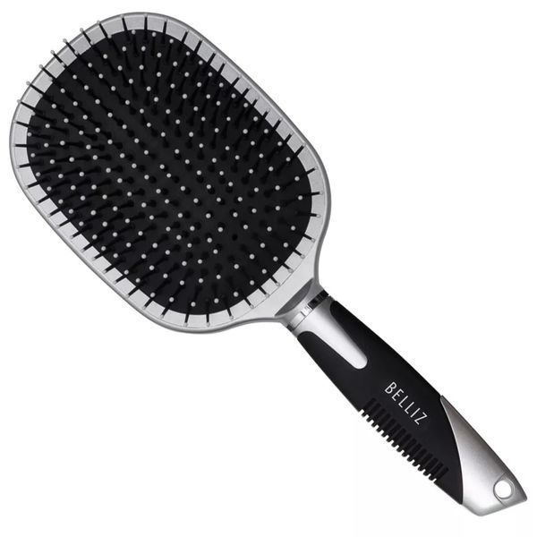 Escova Para Cabelos Belliz Raquete Almofadada