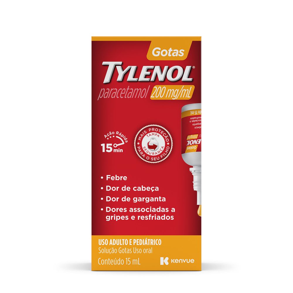 Tylenol 200ml Gotas 15ml