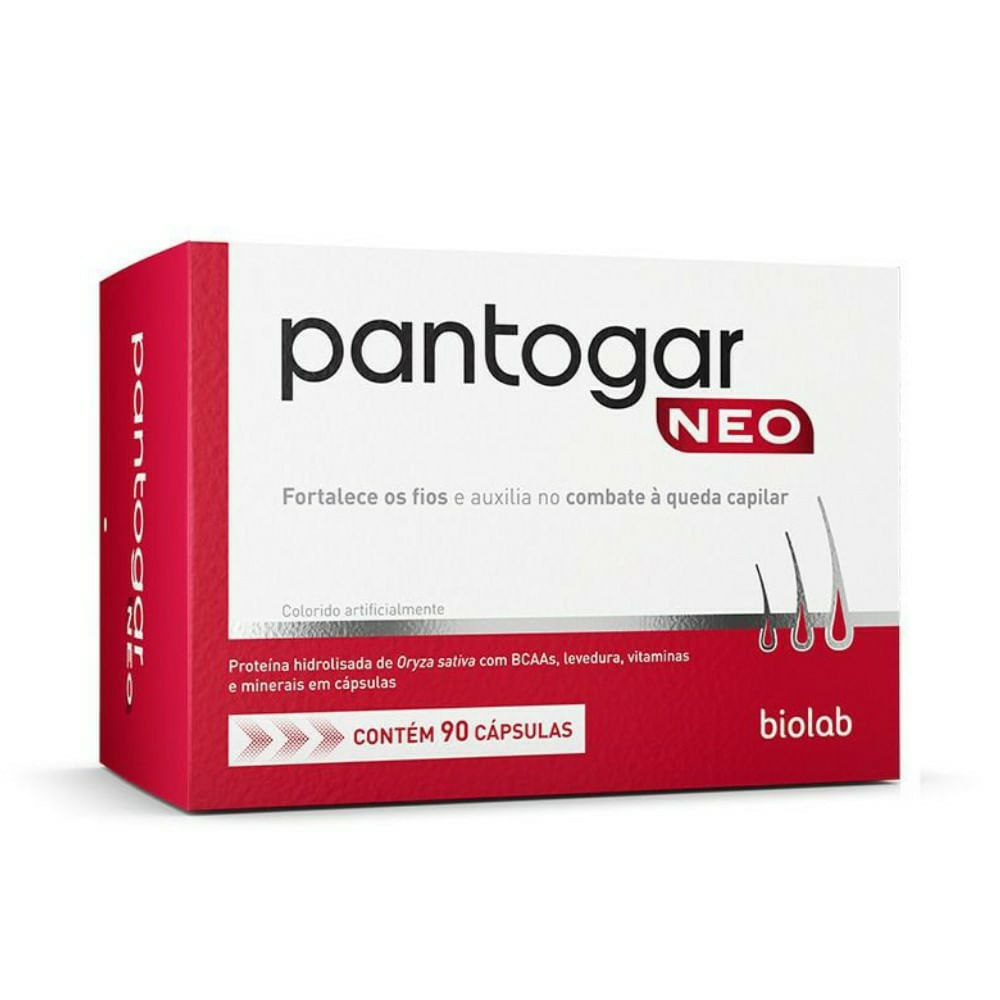 Suplemento Alimentar Pantogar Neo Biolab 90 Capsulas