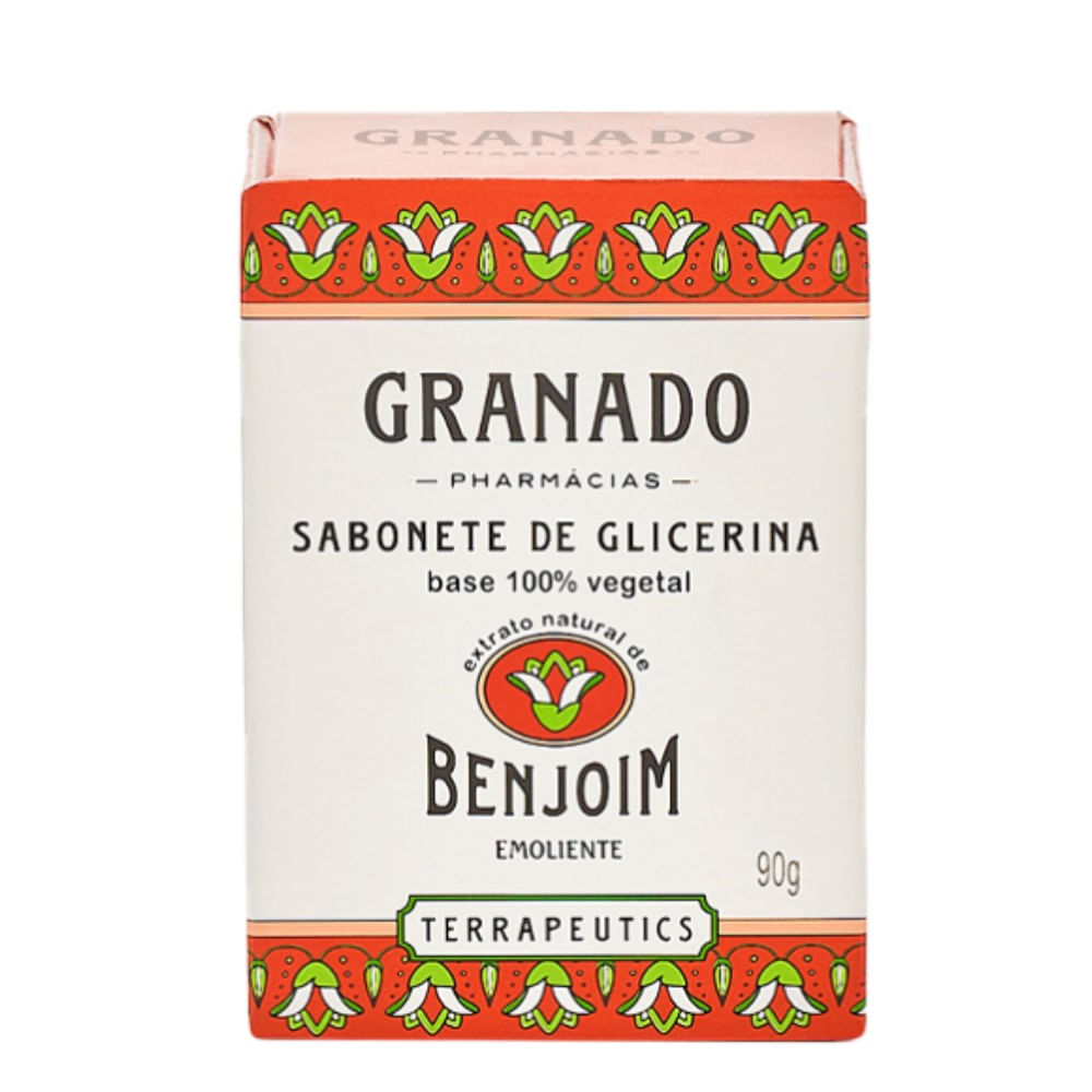 Sabonete em Barra Granado Terrapeutics Benjoim 90g