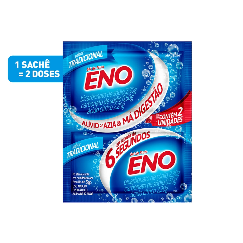 Sal De Fruta Eno Com 2 Envelopes