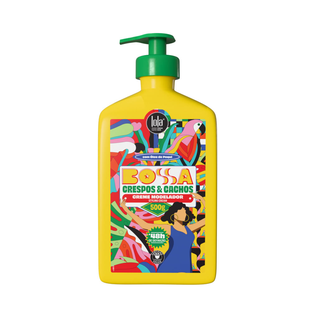 Creme Modelador Lola Bossa Crespos & Cachos 500g