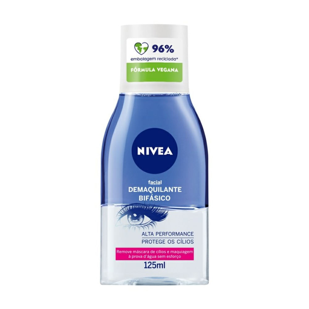 Loção Demaquilante Bifásico Nivea 125ml
