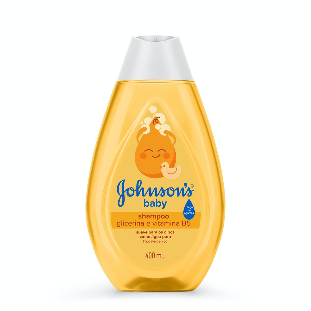 Shampoo para Bebê Johnsons Baby de Glicerina 400ml