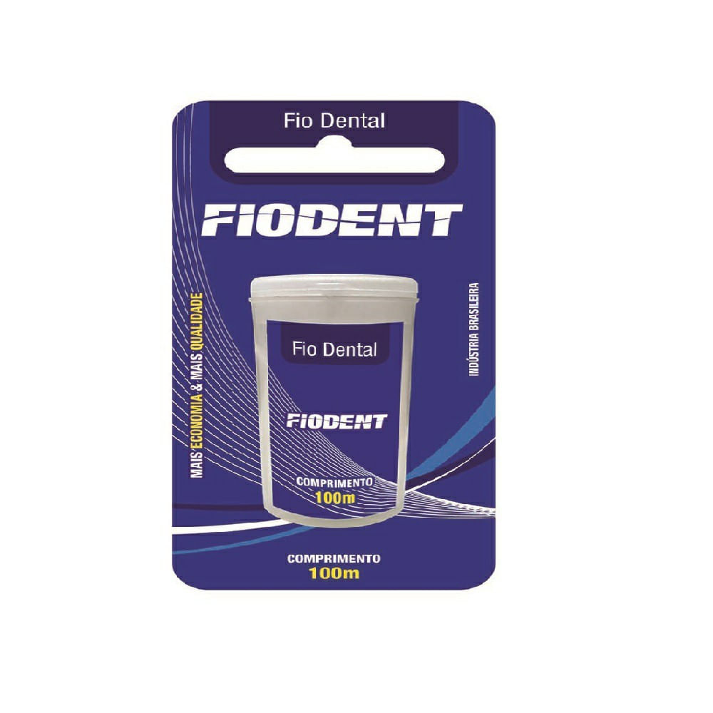Fio dental Dentlimp Fiodent Pentagonal 100m