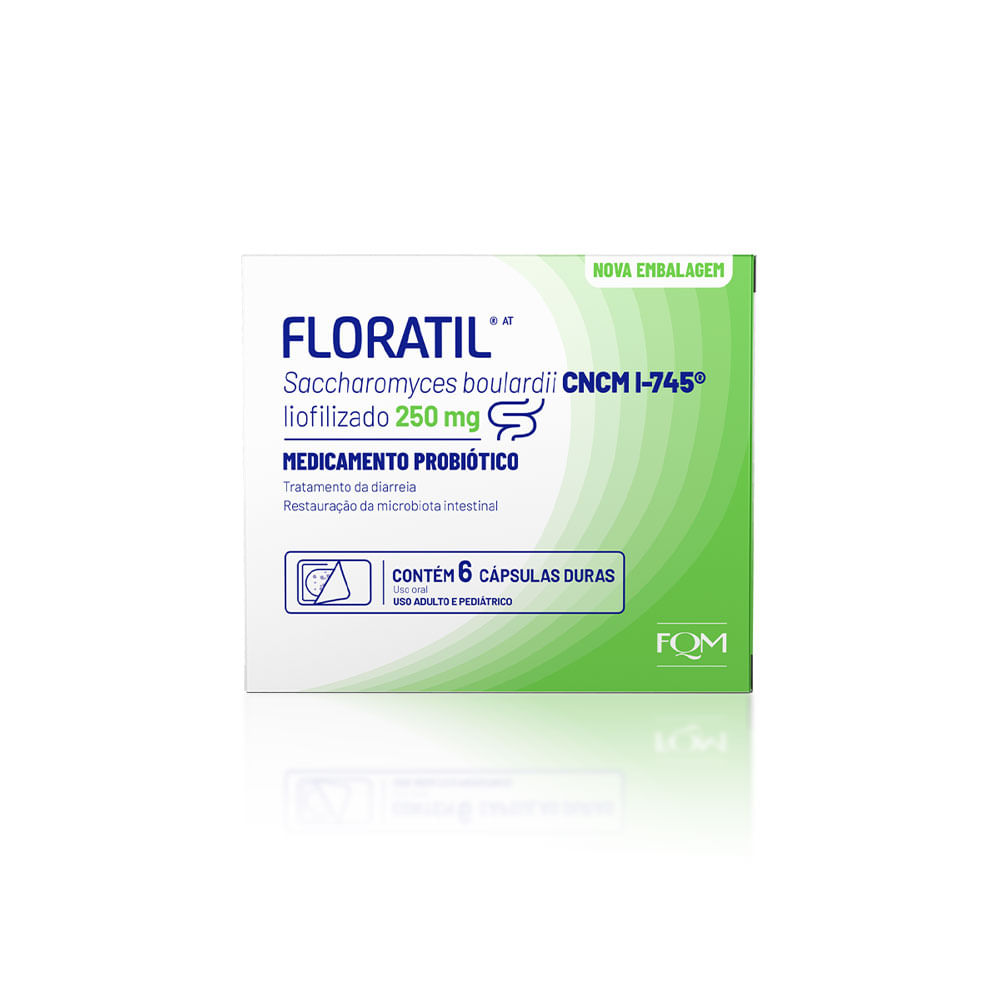 Floratil At 250mg 6 Cápsulas