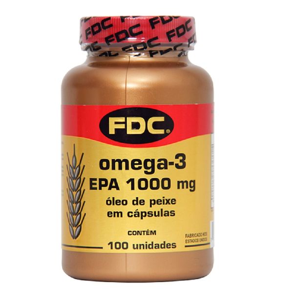 Ômega 3 EPA FDC 1000mg 360 Cápsulas drogariavenancio