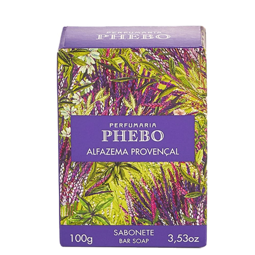 Sabonete em barra Phebo Alfazema Provençal 100g