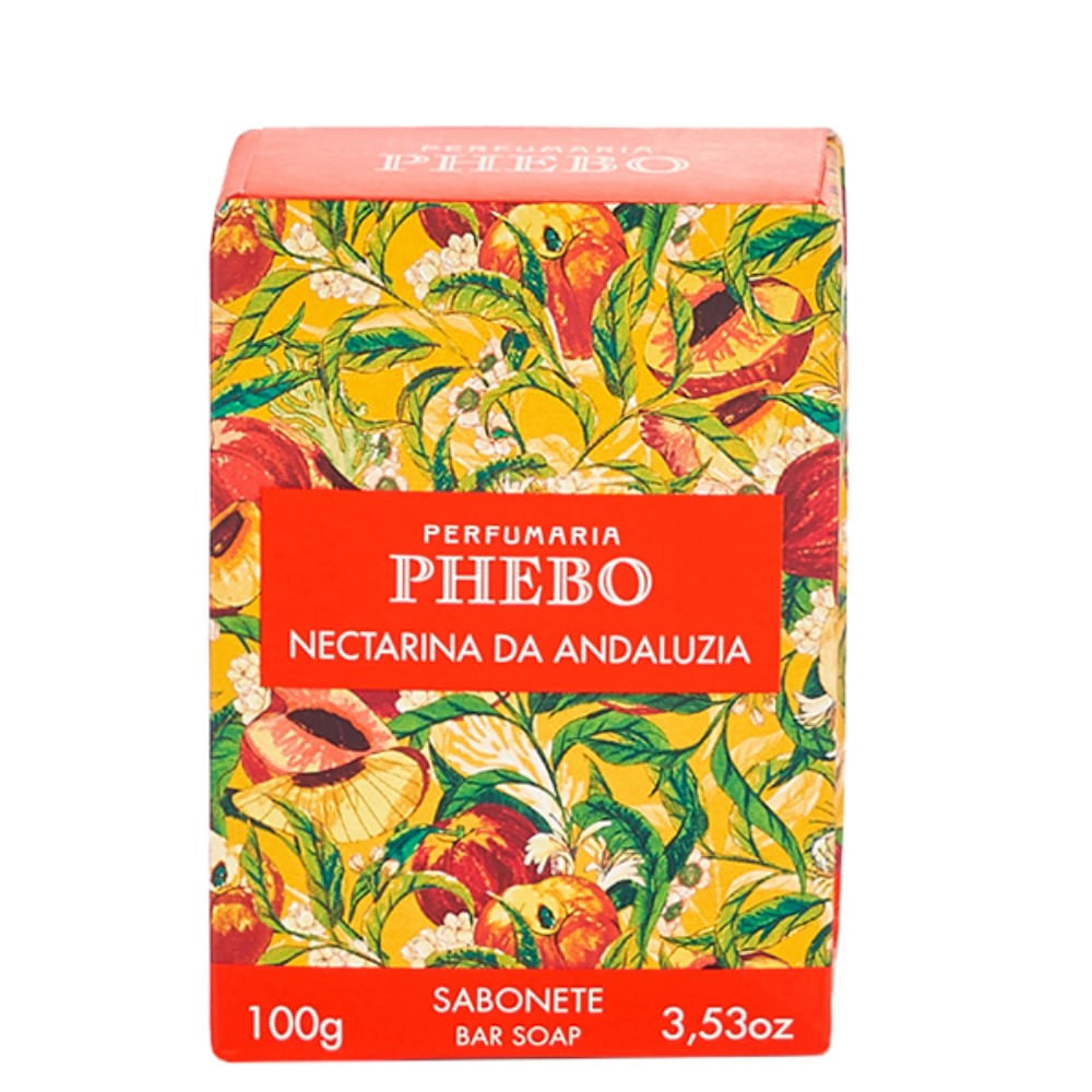 Sabonete em barra Phebo Nectarina da Andaluzia 100g