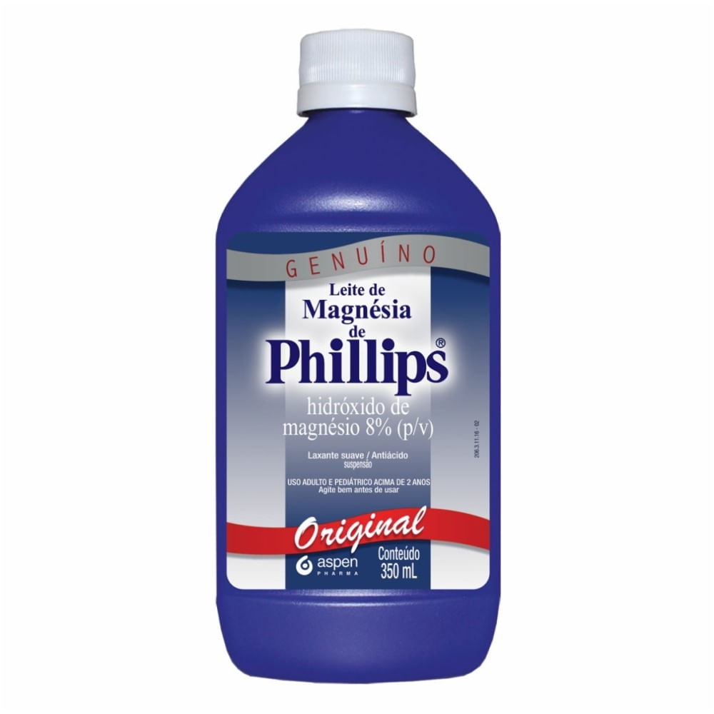 Leite De Magnésia Phillips Original 350ml