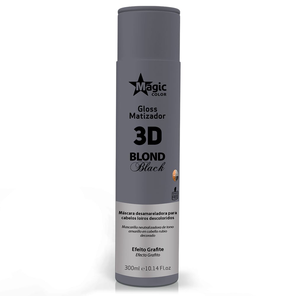 Matizador Magic Color 3d Blond Black 300ml Drogariavenancio