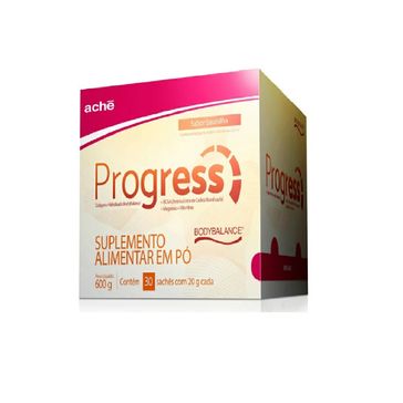 Suplemento Alimentar em Pó Progress com 30 sachês de 20g cada ...