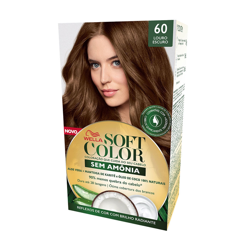 Tinta De Cabelo Soft Color Preço Tintura Wella Soft Color Natural 64 Cobre Escuro Drogariavenancio