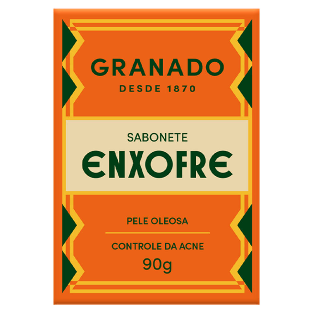 Sabonete em Barra Antisséptico Granado De Enxofre 90g
