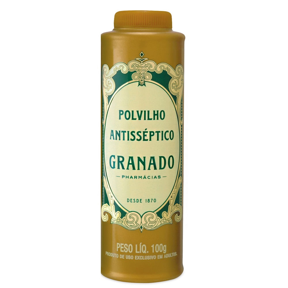 Polvilho Antiss&eacute;ptico Granado 100g