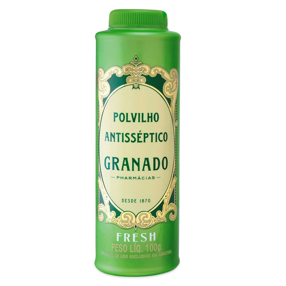 Polvilho Antiss&eacute;ptico Para Os P&eacute;s Granado Fresh 100g