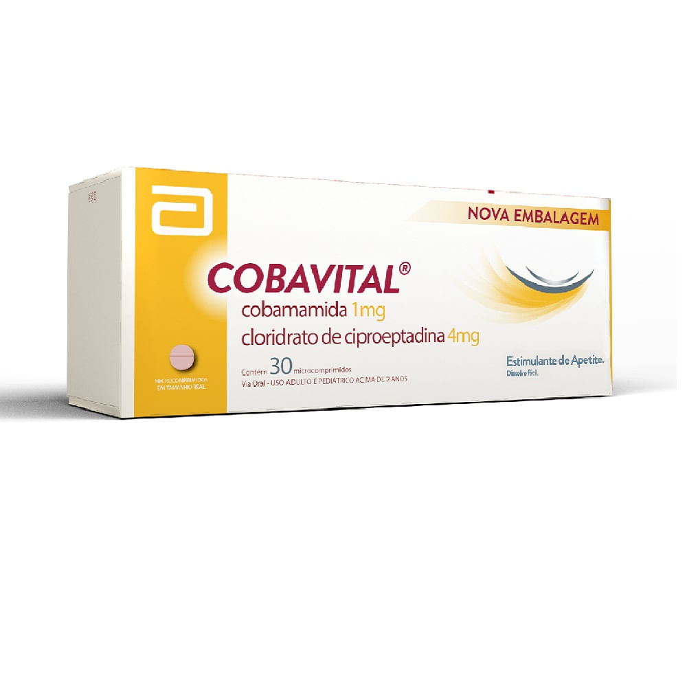 Cobavital 1mg/4mg Abbott 30 Microcomprimidos