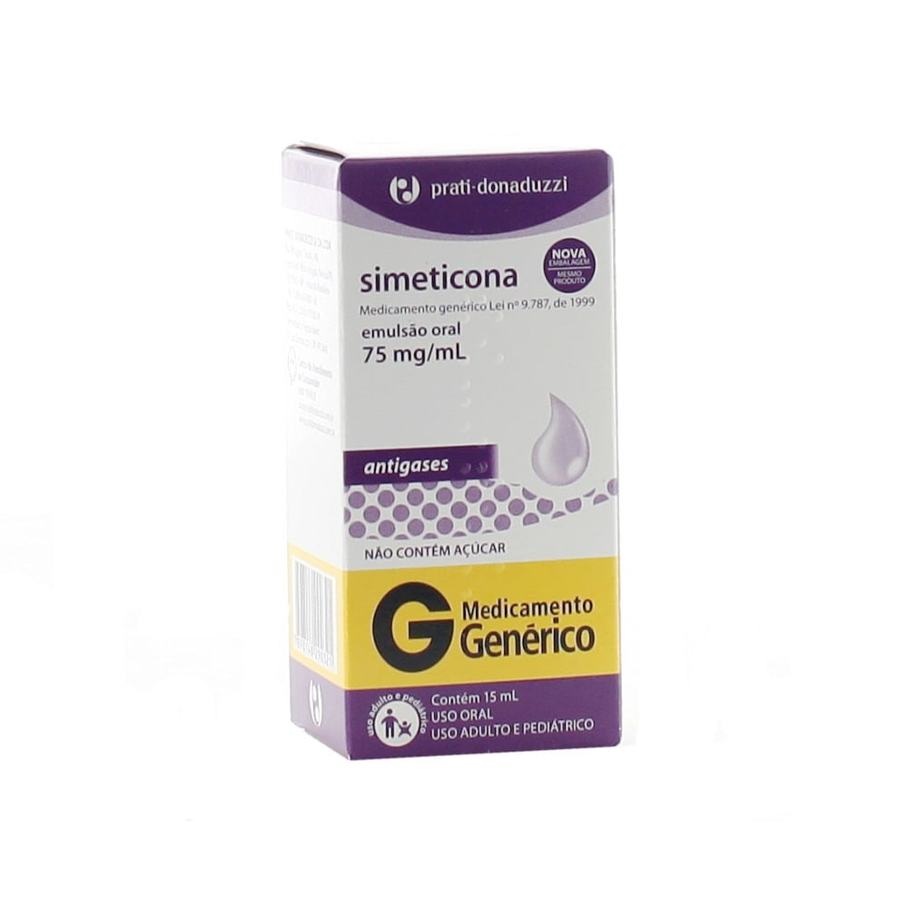 Simeticona 75mg Prati Donaduzzi Gotas 15ml