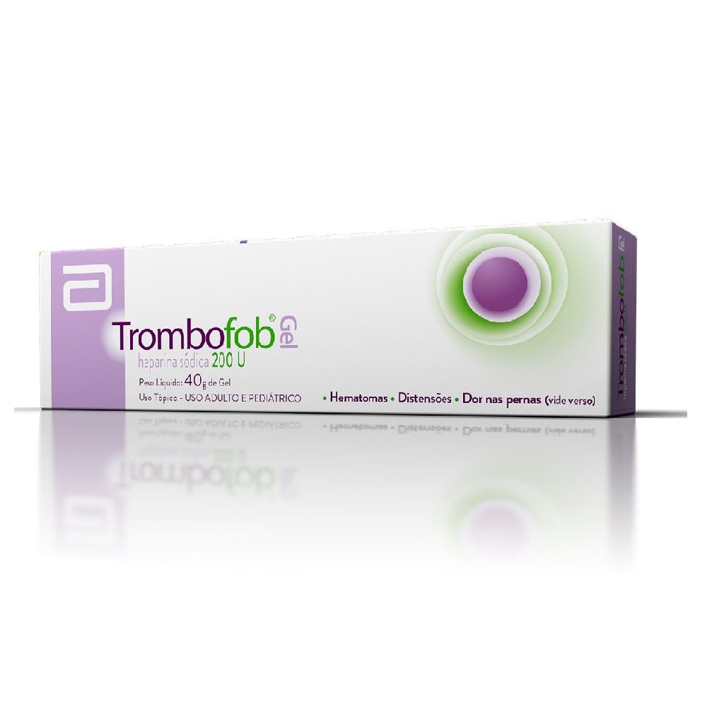 Trombofob 200u/g Abbott 40g Gel
