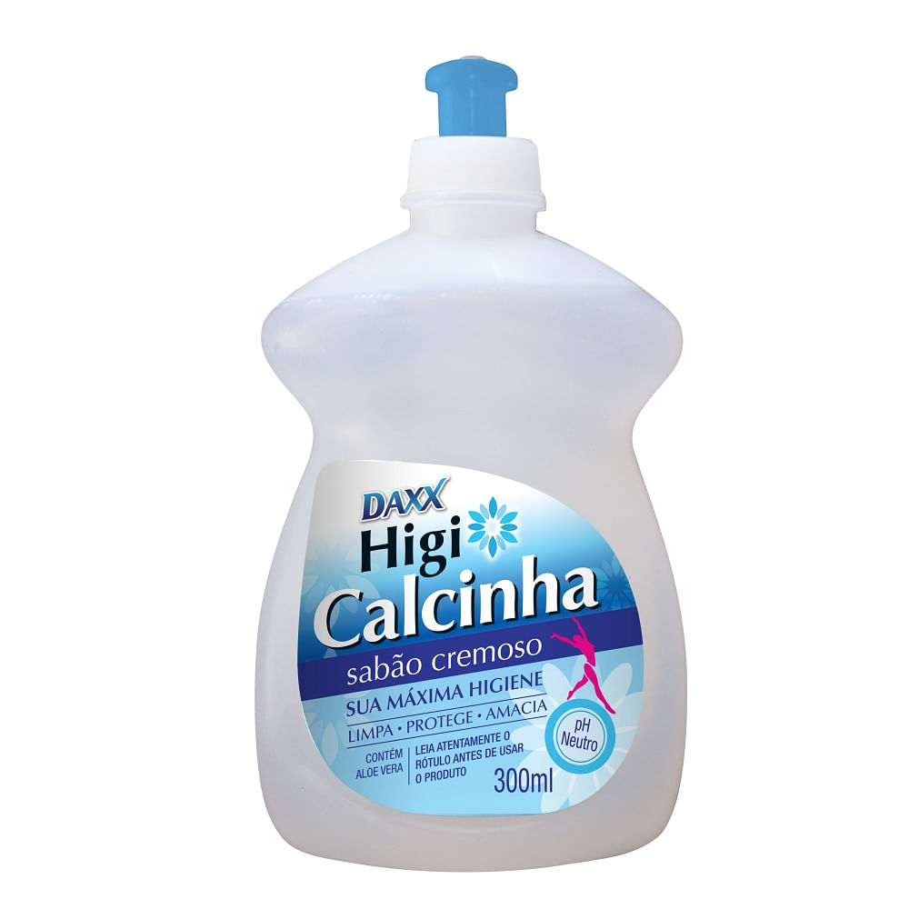 Sab&atilde;o Cremoso Daxx Higi Calcinha 300ml