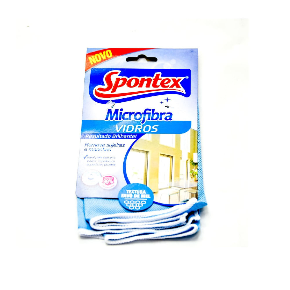 Panos Spontex Microfibras Vidros