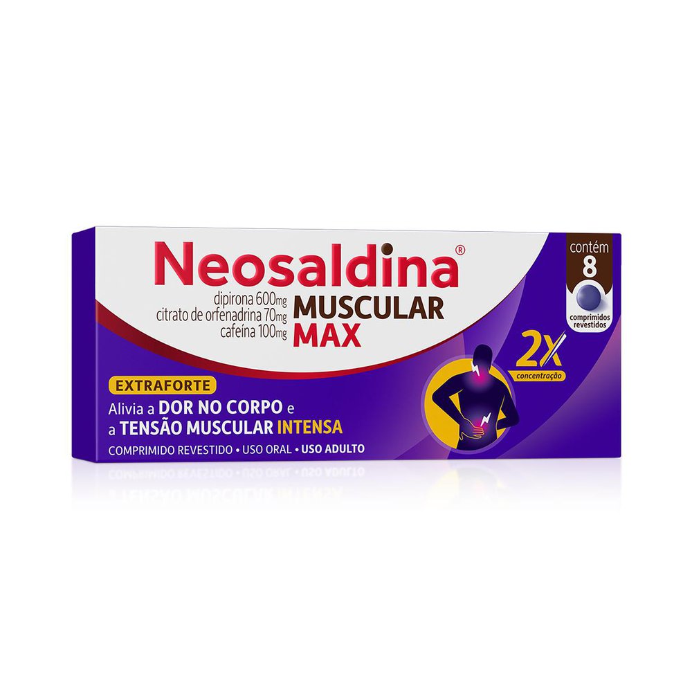 Neosaldina Muscular Max 8 Comprimidos