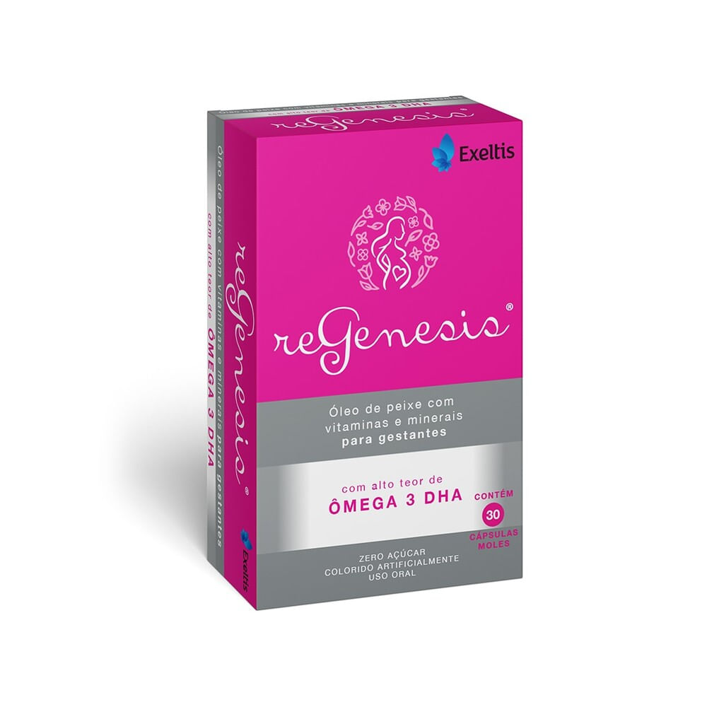 Suplemento De Vitaminas E Minerais Regenesis 30 C&aacute;psulas