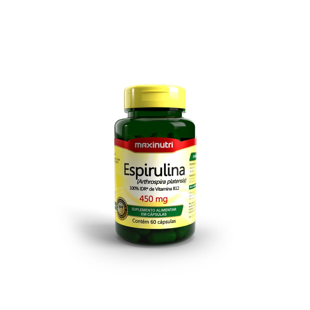 ESPIRULINA 450MG 60CAPS