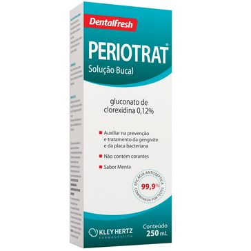 Solução Bucal Periotrat Dental Fresh Sabor Menta 250ml Leve + Pague ...