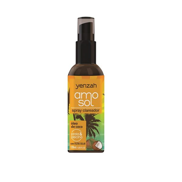 Spray Clareador Yenzah Amo Sol Praia e Piscina 120ml