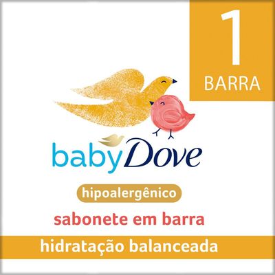 Sabonete em Barra Baby Dove Hidratação Balanceada 75g