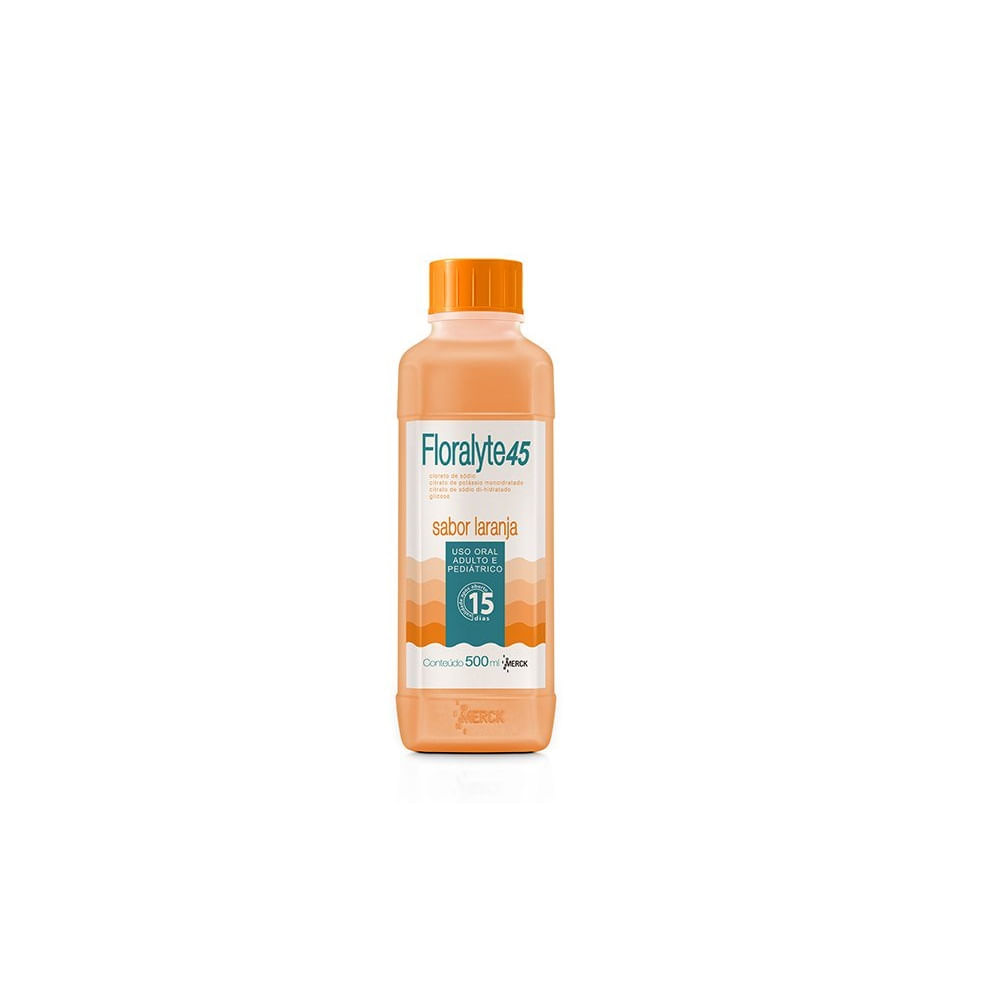 Floralyte 45 Sabor Laranja Merck 500ml