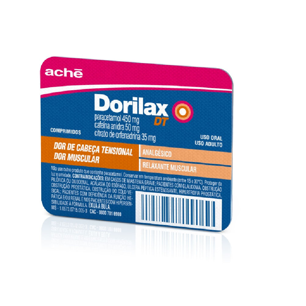 Dorilax DT 4 comprimidos