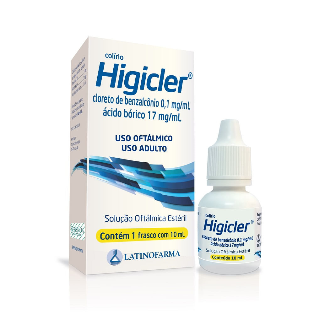 Higicler Latinofarma Col&iacute;rio 10ml