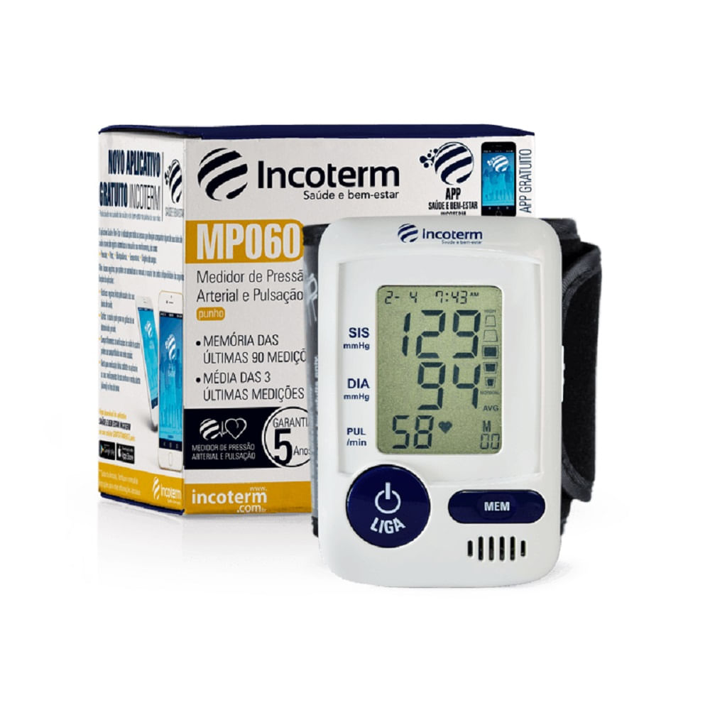 MEDIDOR PRESSAO INCOTRM MP060
