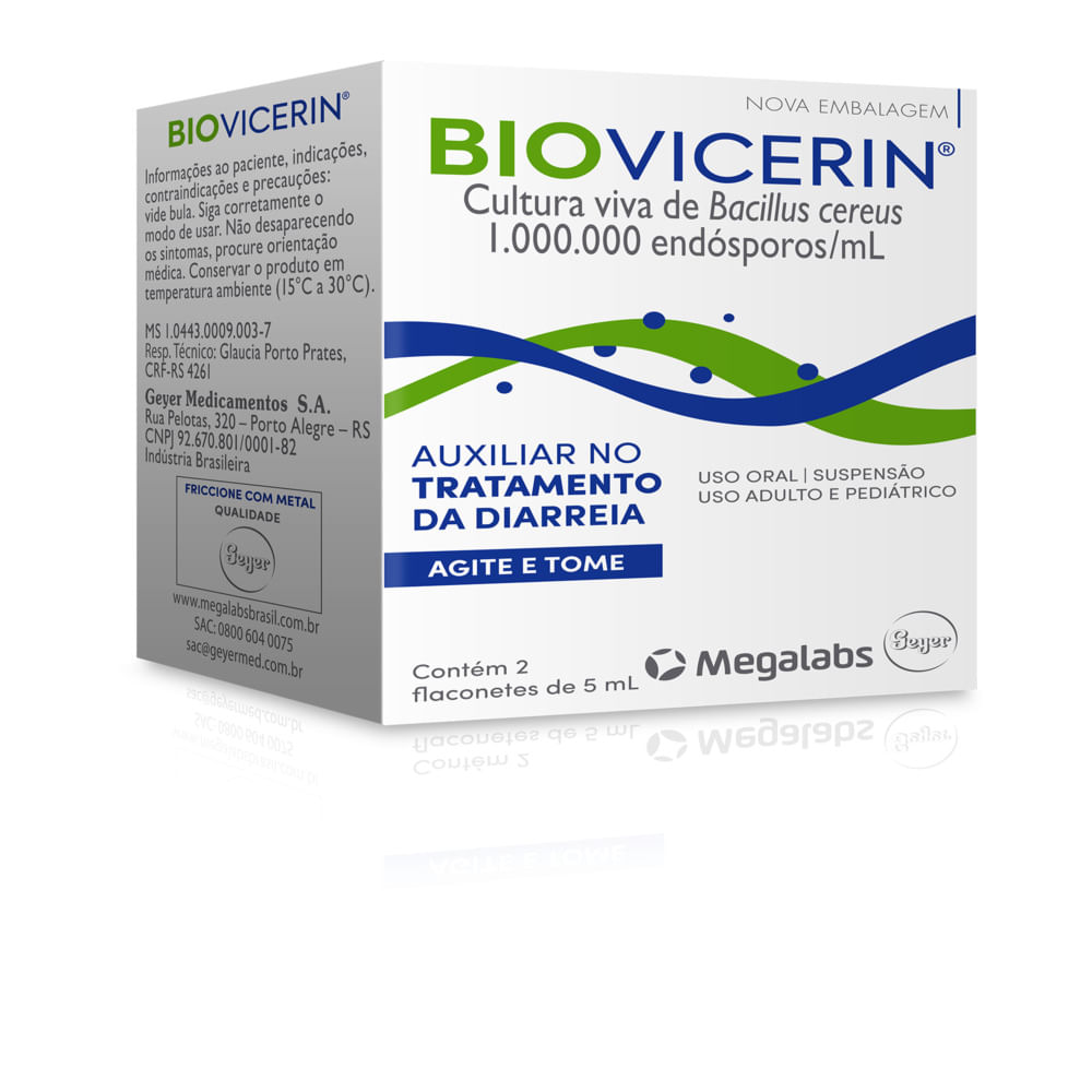 Biovicerin 2 Flaconetes de 5ml