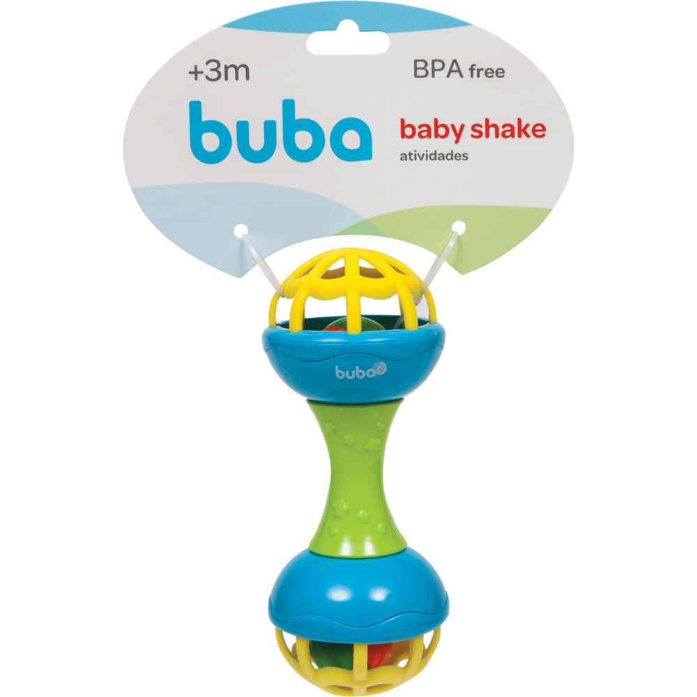 BABY SHAKE BUBA 3 M + ATIVIDADES