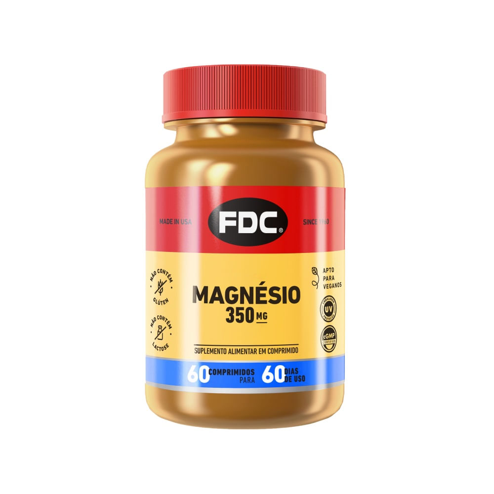 Magn&eacute;sio Fdc 350mg 60 Comprimidos