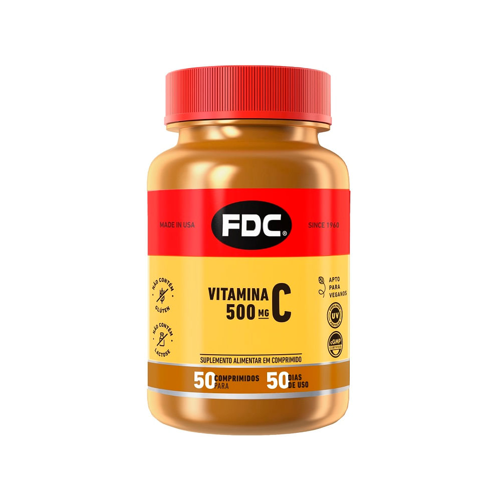 Vitamina C 500mg FDC 50 Comprimidos