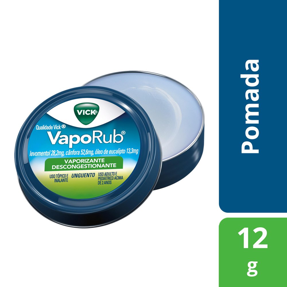 Descongestionante Vick Vaporub Unguento 12g