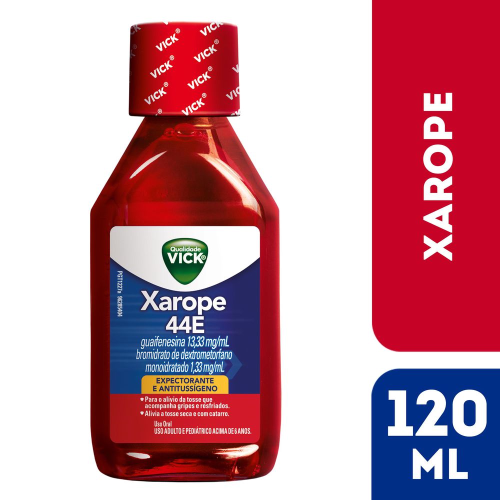 Xarope Para Tosse Vick 44E 120ml