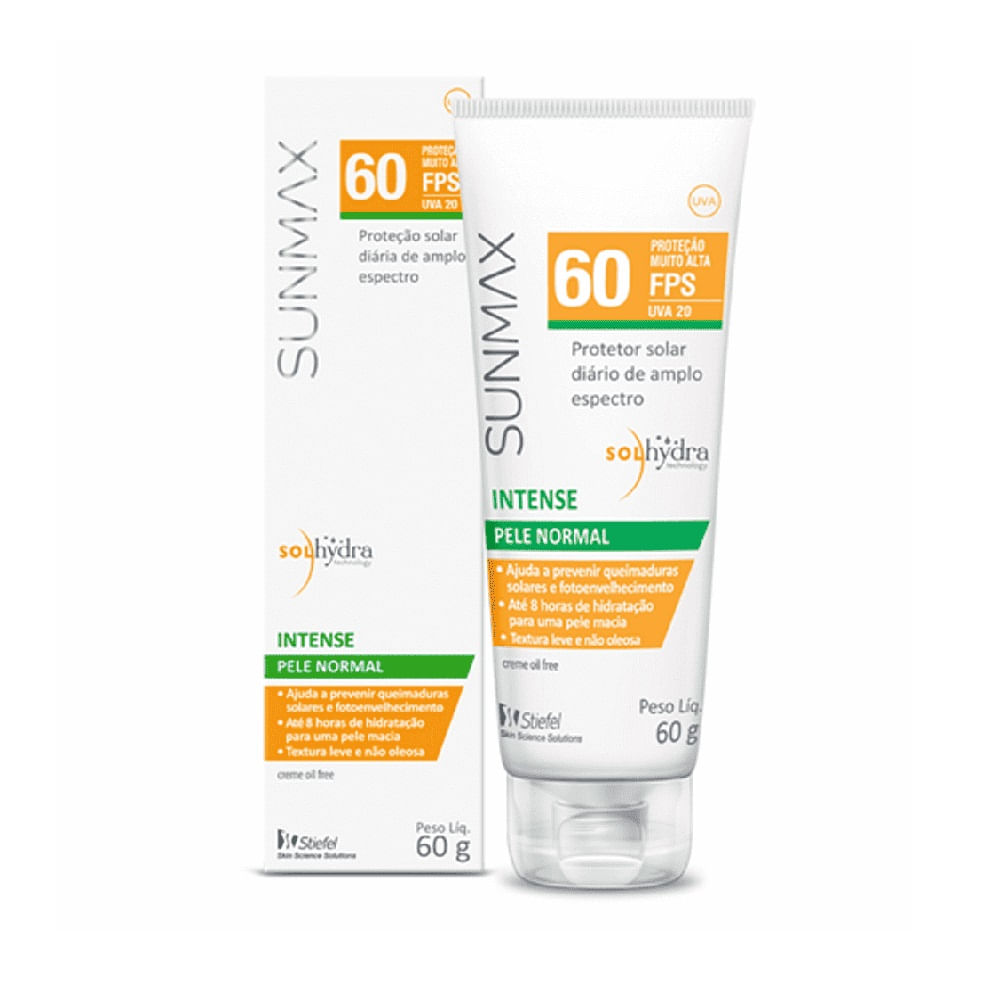 Protetor Solar Sunmax Intense Fps60 60g - Drogaria Venancio