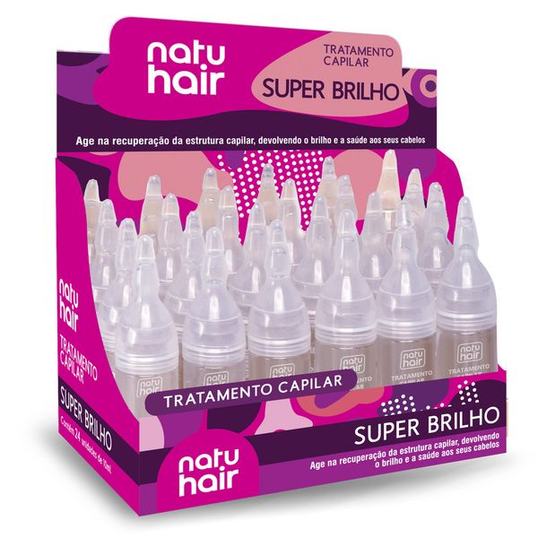 Tratamento capilar Natuhair Super brilho 10ml