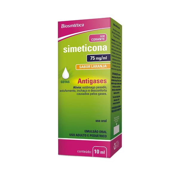 Simeticona 75mg/ml Aché 10ml Gotas