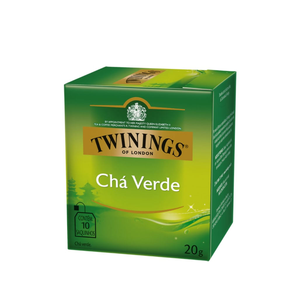 Chá Verde Twuinings 10 Unidades 20g