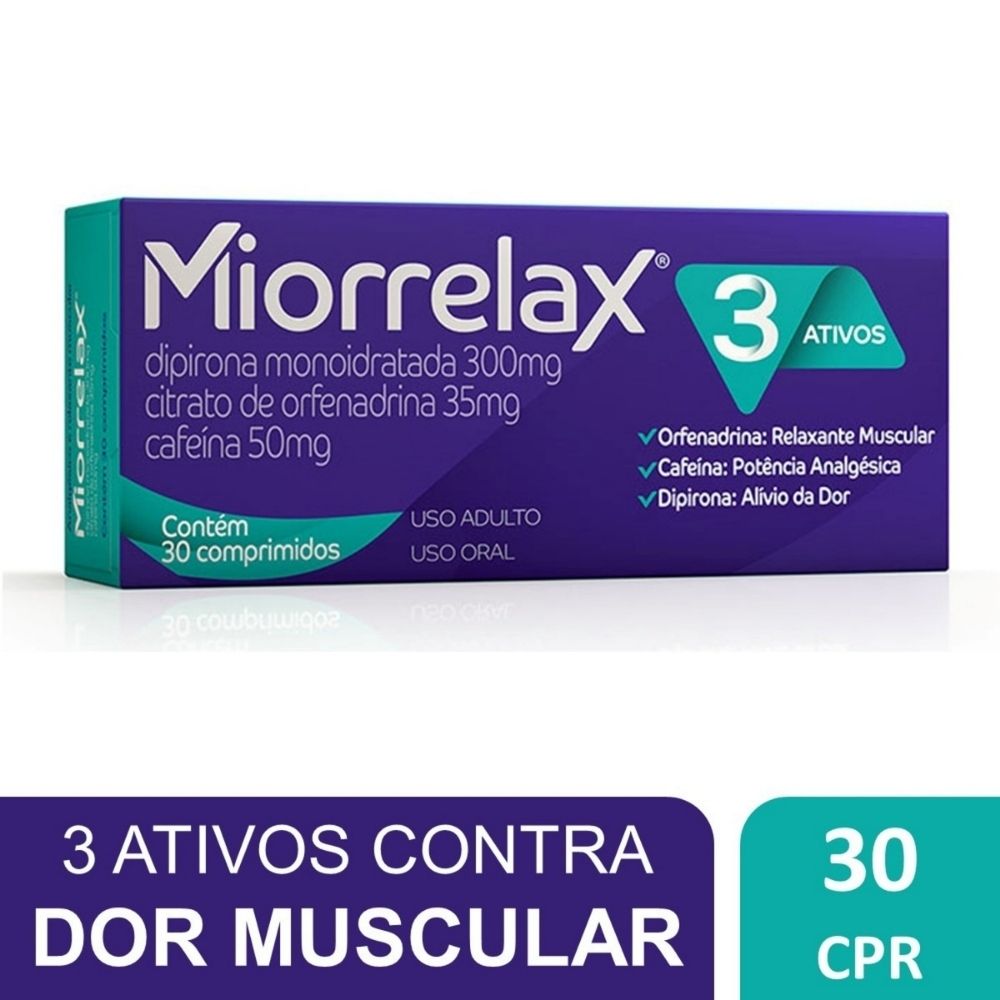Miorrelax 30 Comprimidos