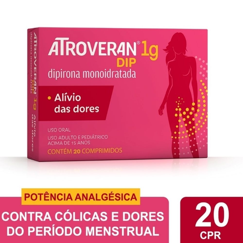 Atroveran Dip 1g 20 Comprimidos