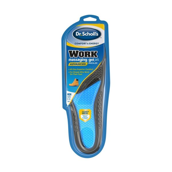 Palmilha Dr Scholls Comfort e Energy Work Masculino 40 a 45 1 Par