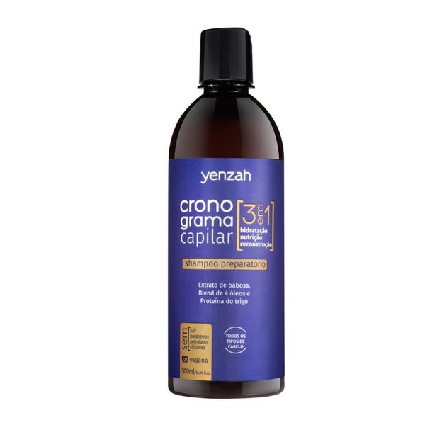 Shampoo Yenzah Cronograma Capilar 500ml